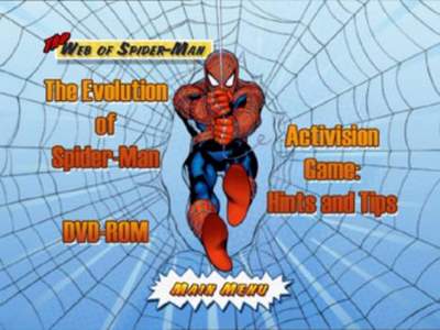 spider man 2 dvd menu